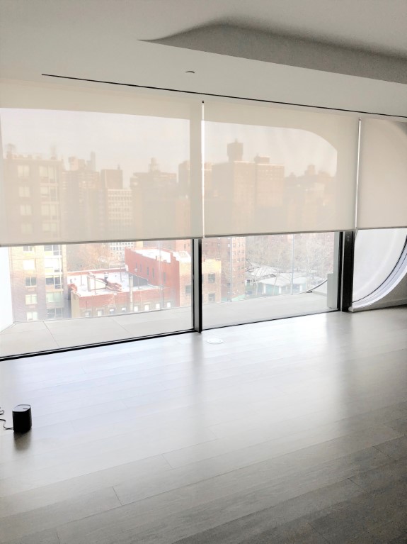 Zaha Hadid NY automatic window shades