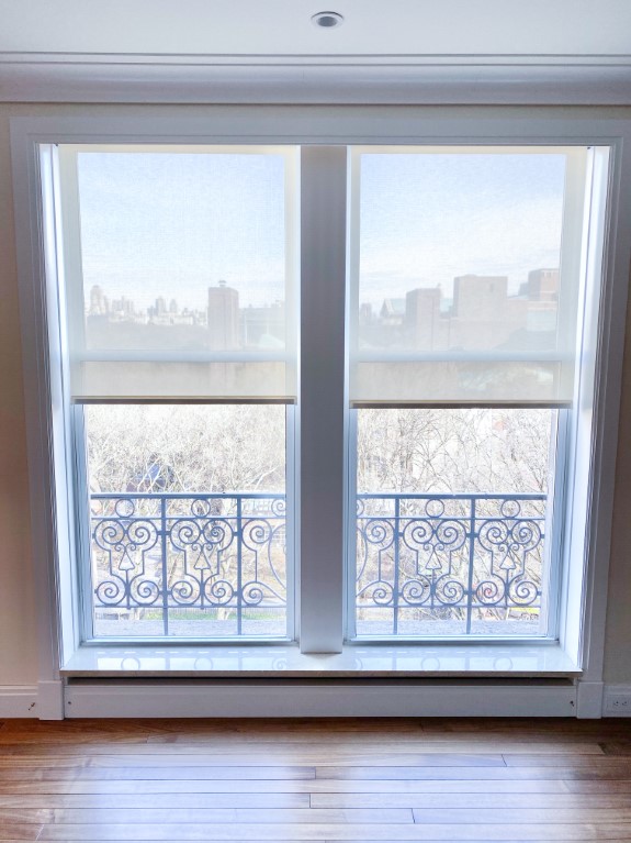 room darkening example window treatments